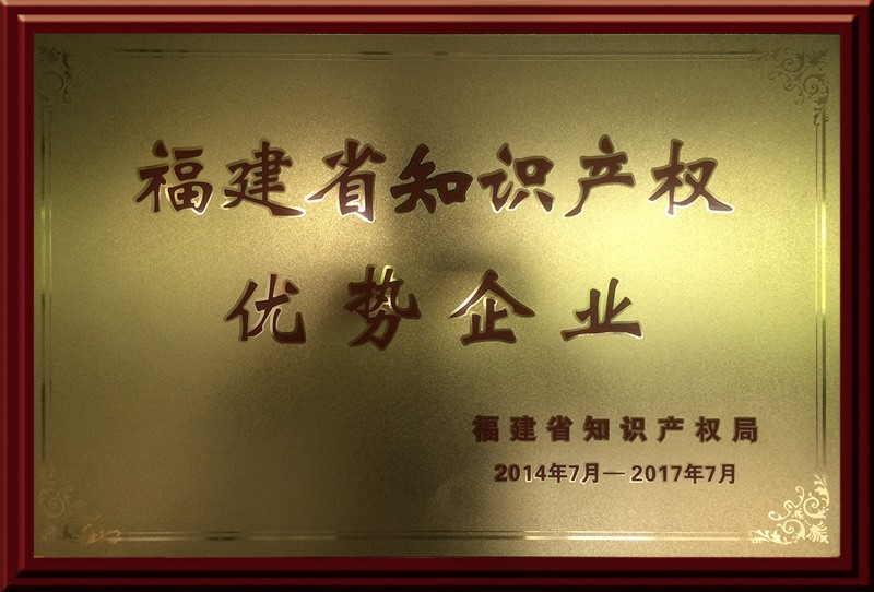 福建省知识产权优势企业