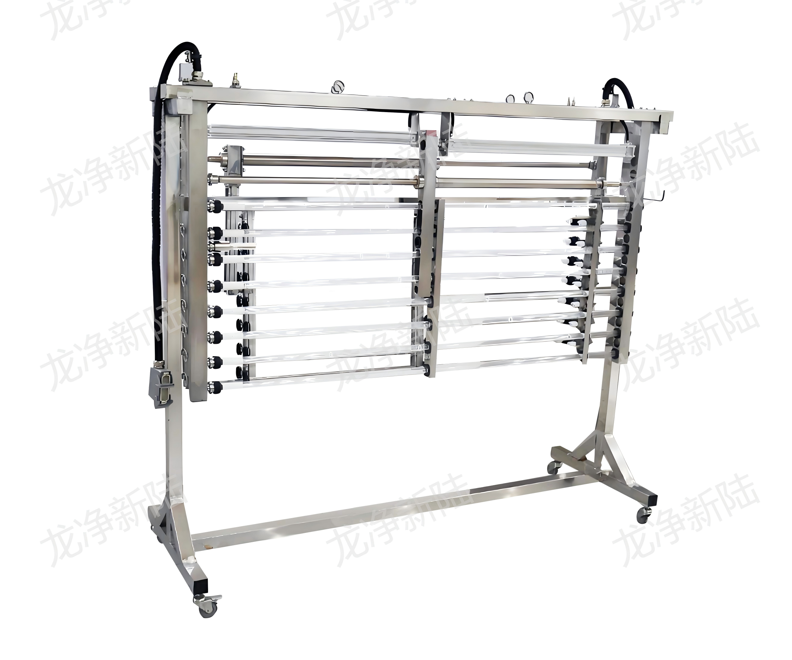 NLQ卧式排架（ 渠道顺流式机械清洗紫外系统）